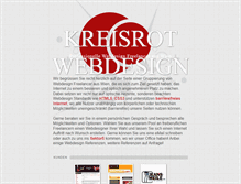 Tablet Screenshot of kreisrot.at